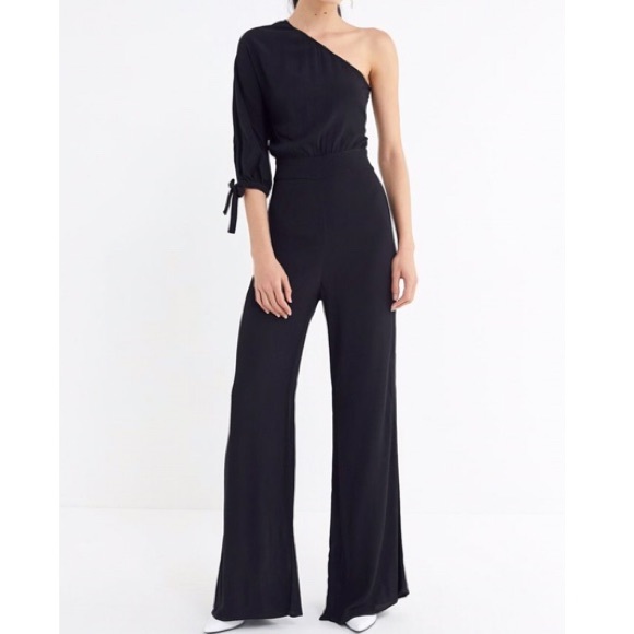 Flynn Skye Pants - FLYNN SKY ONE SHOULDER JUMPSUIT